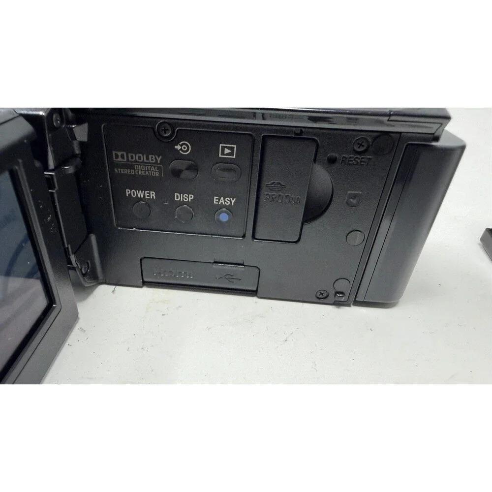 Sony HDR-CX100 Handycam Digital Camcorder Black Battery/Charger CLEAN TESTED